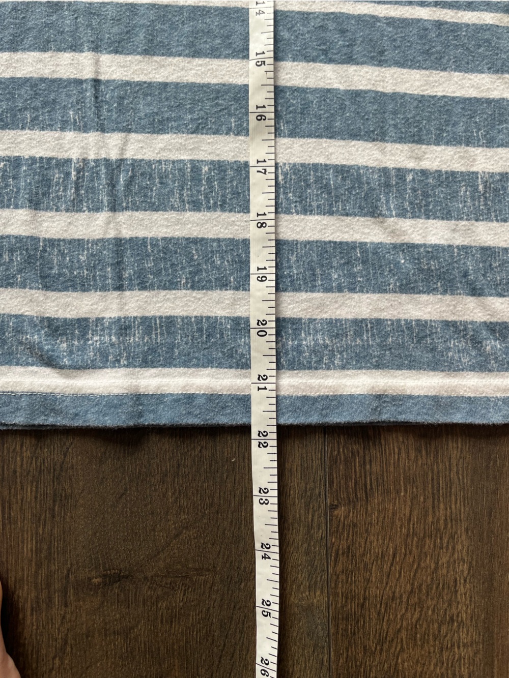 American Rag Striped V-Neck Tee - Picture 7 of 10